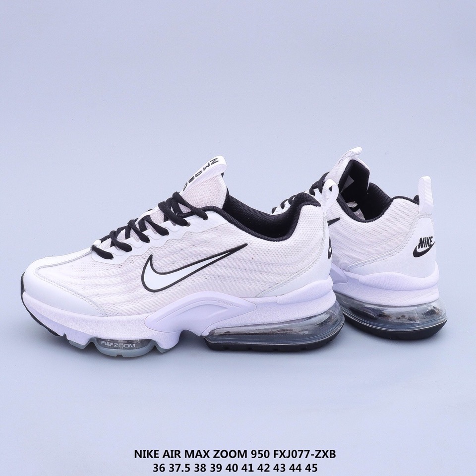 2020 Men Nike Air Max Zoom 950 White Black Running Shoes